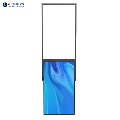 China Ceiling Mounted 2K/4K LCD Screen Digital Signage Advertising Kiosk For Indoor Marketing for sale