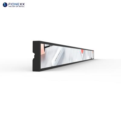 China Android-oplossing Stretched Bar LCD-monitor voor gepersonaliseerde advertenties aan de rand van de winkel Te koop