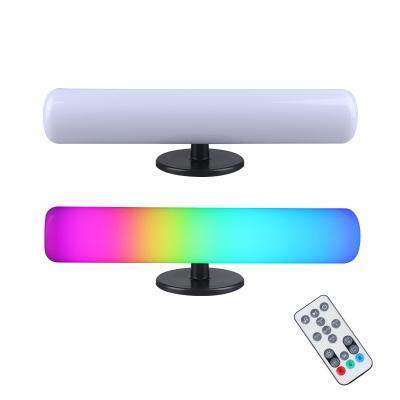 China Modern Bar Table Lamp Smart Led Light For TV Sound Take Up Gaming RGB Ambient Light Table Lamp for sale