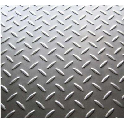 China Decoration 4mm Pattern Steel Plate Construction Site Paving Embossed Steel Plate Scheckered Steel Sheet for sale