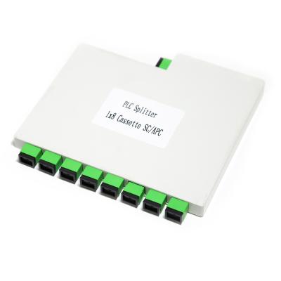 Chine type planaire diviseur optique de guide d'ondes de boîte de fibre de diviseur de PLC de Sc RPA de 10Pcs/Pack 1X8 de PLC de boîte optique de diviseur à vendre