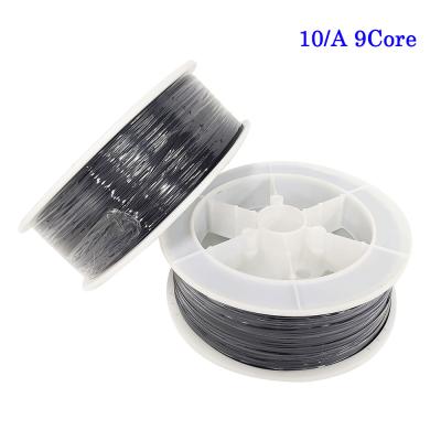 China [Preço de fábrica] POF QH1000-10/A 9 Núcleos PMMA Luz de fibra óptica de plástico para decoração de carro/casa à venda