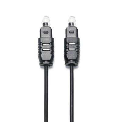 China Toslink optische kabel OD2.2 zwarte ultradunne spdif-uitgangskabel voor soundbar minispeler-cd Te koop