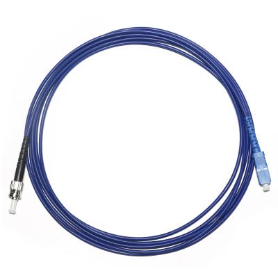 China Cable de conexión de fibra óptica ST FC de doble núcleo y modo dual para red de conexión WLAN LAN en venta