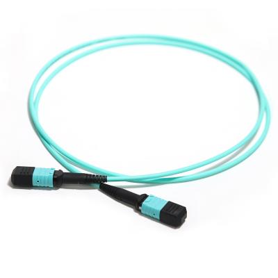 Китай Заводская розетка MTP / MPO Optical Patch Chord Blue OM3 Duplex GR-1435-Core для сети WLAN продается