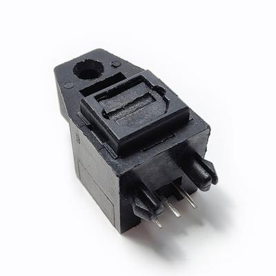 China Receptor Óptico Toslink Jack Conector Fêmea Soquete Vertical Transmissor/Extremidade Receptora) para PCB de Áudio à venda