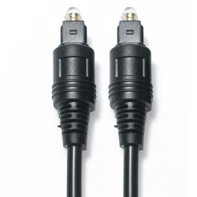 China [Factory Outlet] Toslink-Kabel Digitales optisches Audio-Schwarzkabel OD4.0 PVC für TV-Soundbar-AV-Receiver-Spielekonsole zu verkaufen