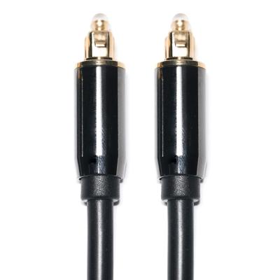 China Toslink OD4.0 cabo de áudio óptico digital 24 k conector de metal para home theater barra de som tv leitor de dvd 1 m 3 m 5 m à venda