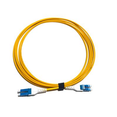 China LWL Duplex LC-LC Fiber Optic Patch Cord LC/UPC Uniboot 2.0mm 3.0mm 1M 2M 3M Einzelmodus OS2 LSZH zu verkaufen