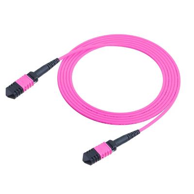 China El cable de parche óptico MPO/MTP 12 núcleo multimodo de 3,0 mm para FTTX / FTTH en venta