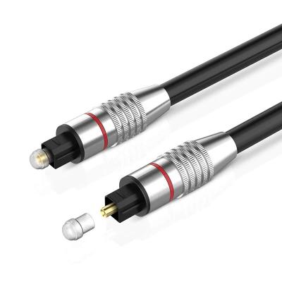 Κίνα Toslink Optical Fiber Cable 3 Core Fiber Optic Cable OD 6.0mm Digital Fiber Optic Audio Cable προς πώληση