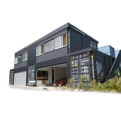 China Modern Modern Container Villa Designs Prefab Houses Prefab Modern Homes Villa Luxury for sale