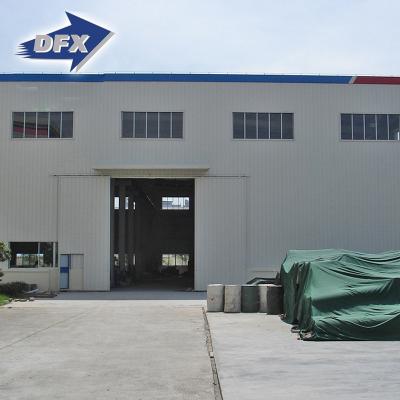 China Modern Qingdao Pre Fabricated Metallic Shed Steel Structure Grid Frame Warehouse Building for sale