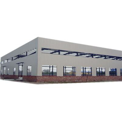 China Steel Garage Construction Pre-engineered Workshop Prefab Workshop For Sale for sale