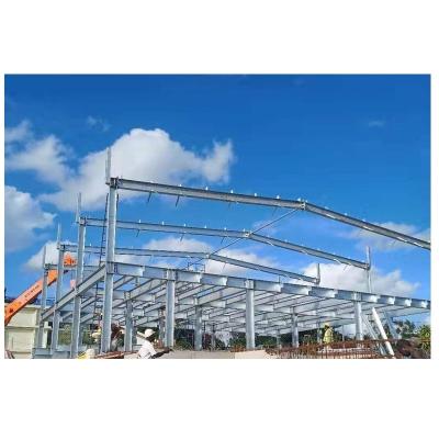 China House Steel Fabricated Building Construction Prefabricated Galvanized Steel Metal H Column for sale