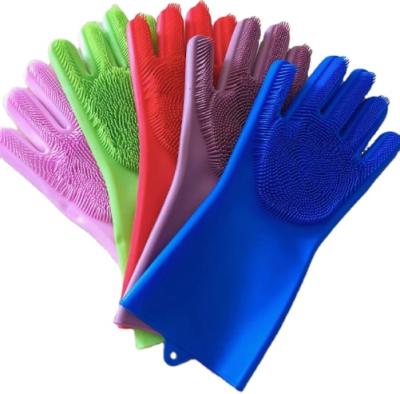 China Fashionable Factory Wholesale 100% Food Grade Oven Mitts Heat Resistant BBQ Grills Cooking Silicone Mitt for sale