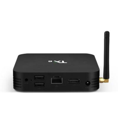 China USB 3.0*1+ USB 2.0*1 Android 9.0 TV Box TX6 4GB 64GB 5.8G Wifi Allwinner H6 Quad Core USB 3.0 BT4.2 4K Media Player Youtube TV BOX for sale