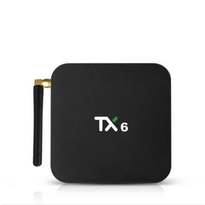 China USB 3.0*1+ USB 2.0*1 Android 9.0 TV Box Dual WiFi 5G Smart TV Box tx6 4g32g 2T2R Set Top Box for sale