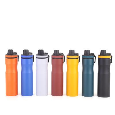 China New Design Single Wall Vacuum Stored Insulated Stainless Steel Exercise Water Bottles for sale