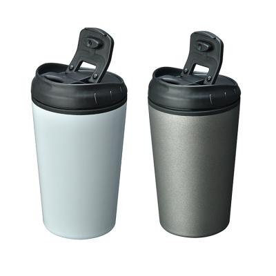 China Minimalist 12Oz Outdoor Travel Flip Lid Insulated Custom Tumbler Vacuum Insulated Cup for sale