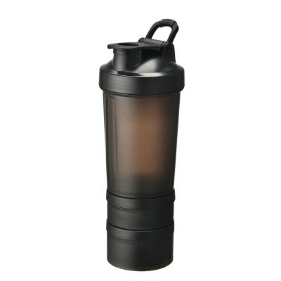 China High Quality PET Sports Branded Slim Eco Friendly Fitness Drinks Gym Bottle Shaker for sale