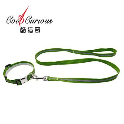 China Lights New Pattern Dog Leash Designer Eco Friendly Dog Leash And Collar Rope for sale