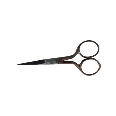 China Professional Embroidery Maker High Quality Safety Stainless Steel Eyebrow Scissors for sale