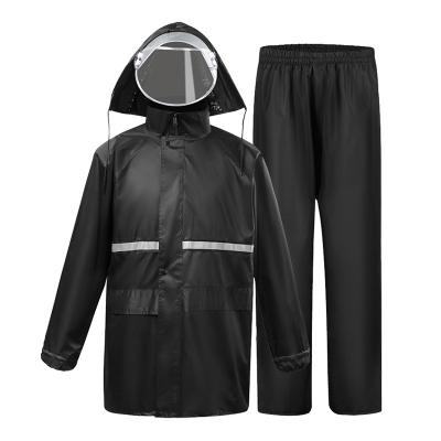 China Adults Motorcycle Raincoat Slot Suit Rainproof Raincoat for sale