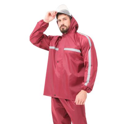 China Rainproof Free Sample Poncho Full Body Raincoat Reflective Reusable Rain Coat for sale