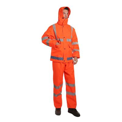 China Low Price Wholesale Traffic Police Reflectorized Raincoat Rainproof Fashion for sale