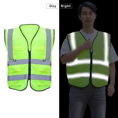 China Water Proof Manufacturers Direct Mesh Reflective Work Vest Adult For Construction Road Building for sale