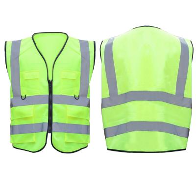 China Hot Sale Water Proof Road Construction Work Clothing Safety Reflective Vest for sale