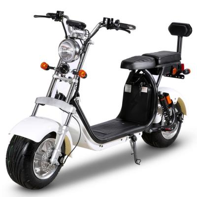 China Wholesale Fashionable Long Range 1500w 60v 12ah Classic Tire Helmet Electric Scooters For Adult for sale