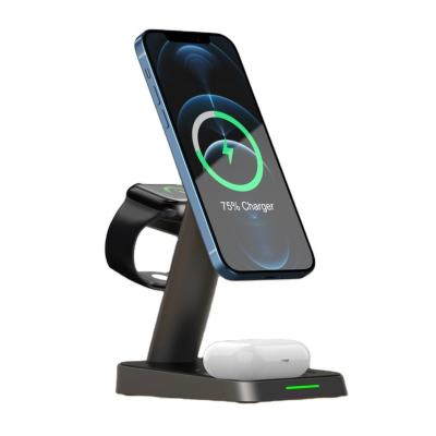 China Success Charger 3 in 1 Wireless Charger Stand Holder Watch Charger Accessories Magnetic Wireless Charger Phone Quickly for sale