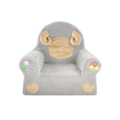 China MINI Cartoon Lazy Sheep Plush Animals Toys Sofa Seat Soft Baby Safety Sofa for sale