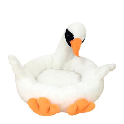 China Cheap MINI Cute Furniture Animal Shape Cartoon Children Sofa Kids Sofa With Swan Baby Chairs for sale