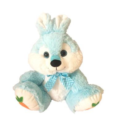 China Cute Handmade Cartoon Rabbit Plush Doll Plug Pillow Rabbit Stuffed Birthday Gift Toys for sale