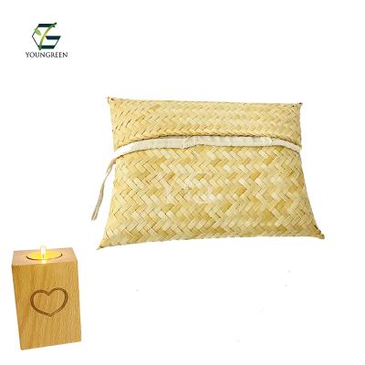 China Sustainable Burial Supplies Biodegradable Pet Cremation Natural Bamboo Ashes Scatter Pocket Tube Urns for sale