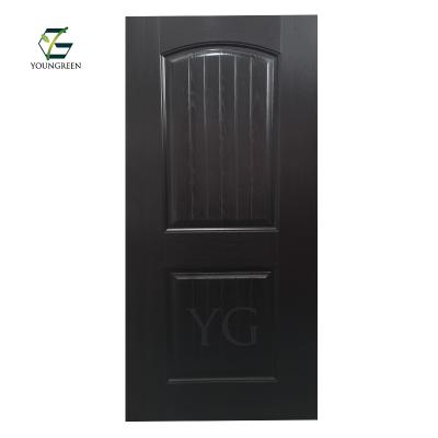 China Modern HDF MDF Door Panel Laminated Melamine Door Skin for sale