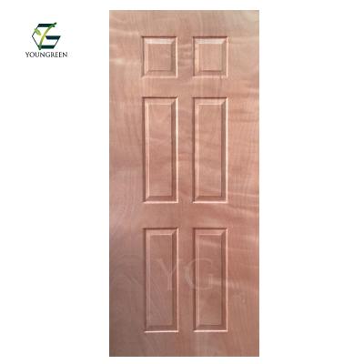 China Mold 2.5mm Cast Okoume Veneer Door Skin Plywood Laminate Sheet for sale