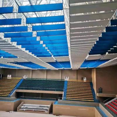 China Contemporary Sound Proof Gymnasium Ceiling Baffle Hanging Acoustic Panel for sale