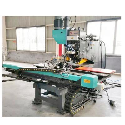 China Building Material Stores Fast Shipping CNC Hydraulic Steel Plate Punch Drilling Machine for sale