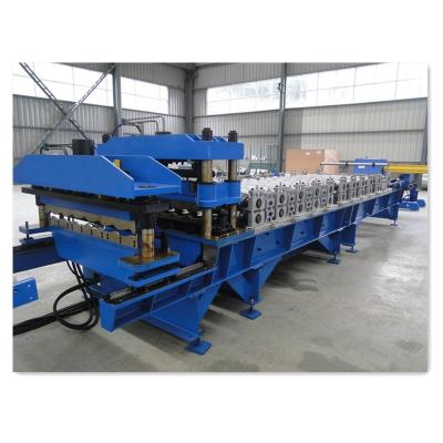 China Building Material Stores Metal Glazed Tile Roofing Cold Roll Forming Machine Manufacturers for sale