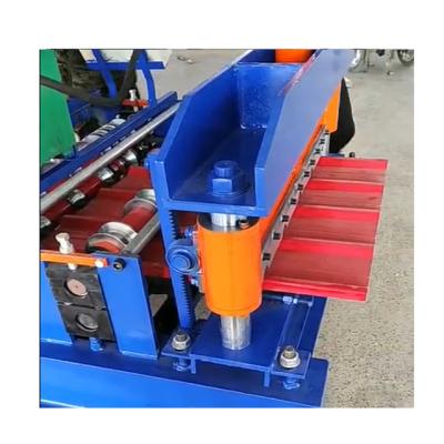 China Building Material Shops Half Round Metal Rain Gutter Cold Roll Forming Machine for sale