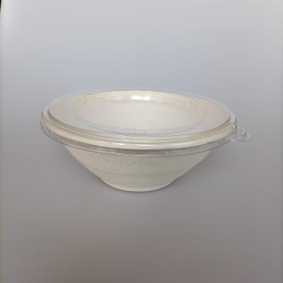 China 1200Ml Disposable Bagasse Disposable Dip Bowl Disposable Eco-Friendly Biodegradable Sugarcane Bowl Disposable Bowl Microwavable for sale