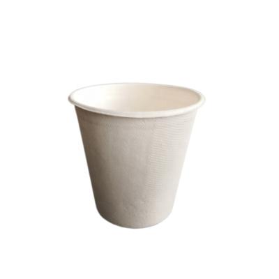 China Oil-proofing Drinking Cup Tea Cups Coffee Bagasse Compostable Biodegradable Paper Cup for sale