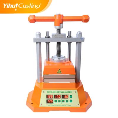 China Dual Controller Vulcanizer Making Silicone Rubber Mold For Jewelry Molding M.YM.N0200-A / M.YM.N0200-B for sale