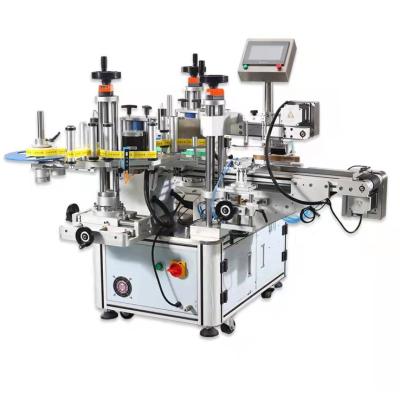 China Automatic Food Round Bottle Labeling Machine / Self Adhesive Sticker for sale