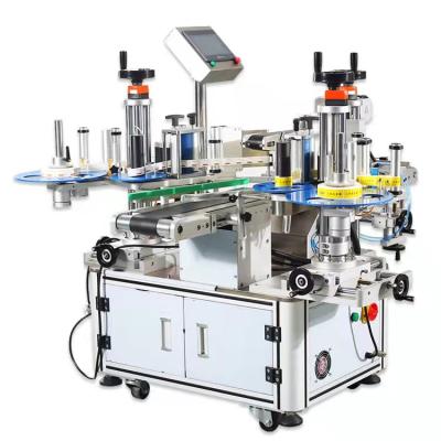 China Automatic Food Cosmetic Round Flat Square Bottle Labeling Machine for sale