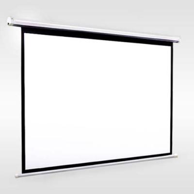 China Electric Motorized Projector Screen Indoor Projection Screens Electric Projection Screen 72 84 100 Inch for sale